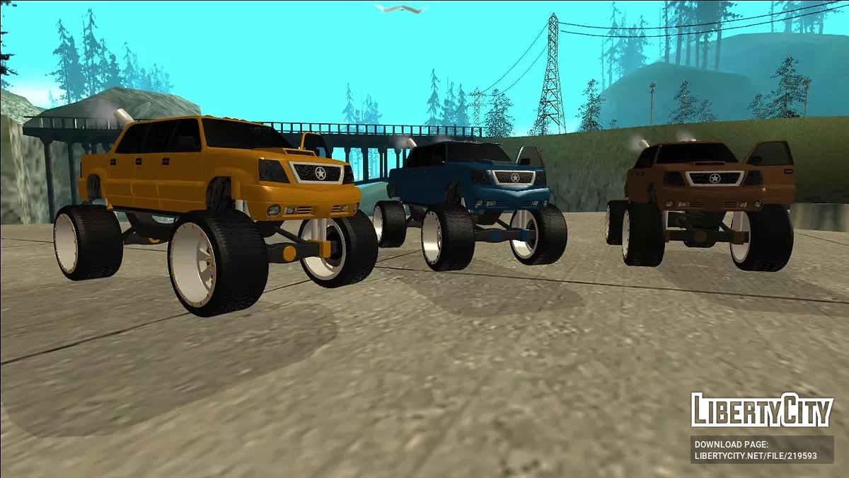Cavalcade FXT Lifted Truck / GTA San Andreas