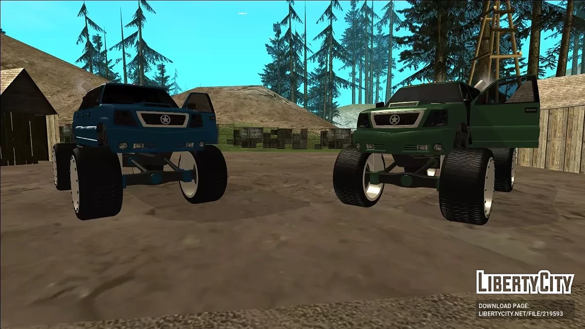 Cavalcade FXT Lifted Truck / GTA San Andreas