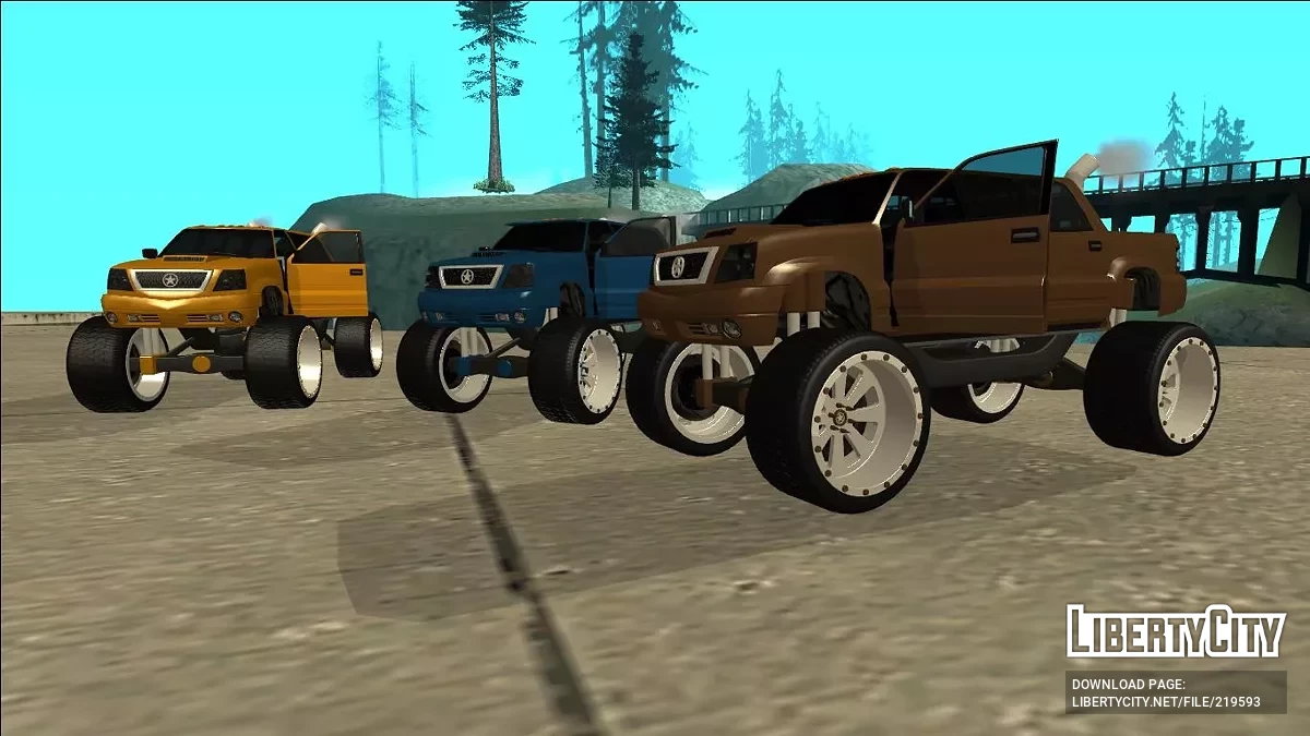 Cavalcade FXT Lifted Truck / GTA San Andreas