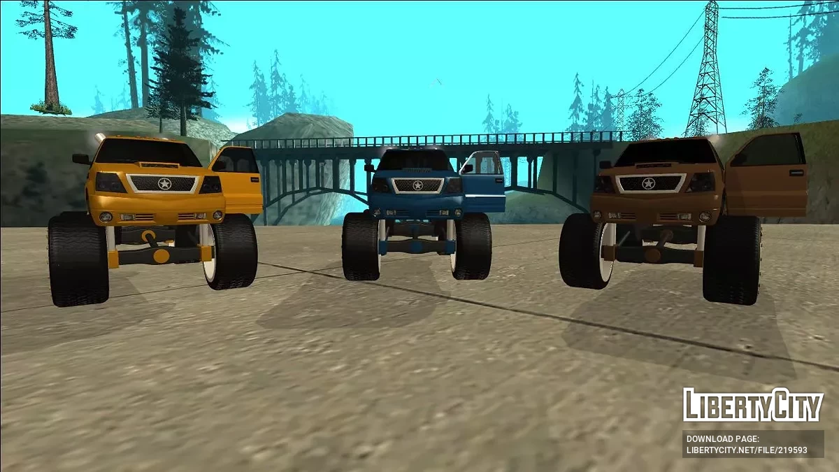 Cavalcade FXT Lifted Truck / GTA San Andreas