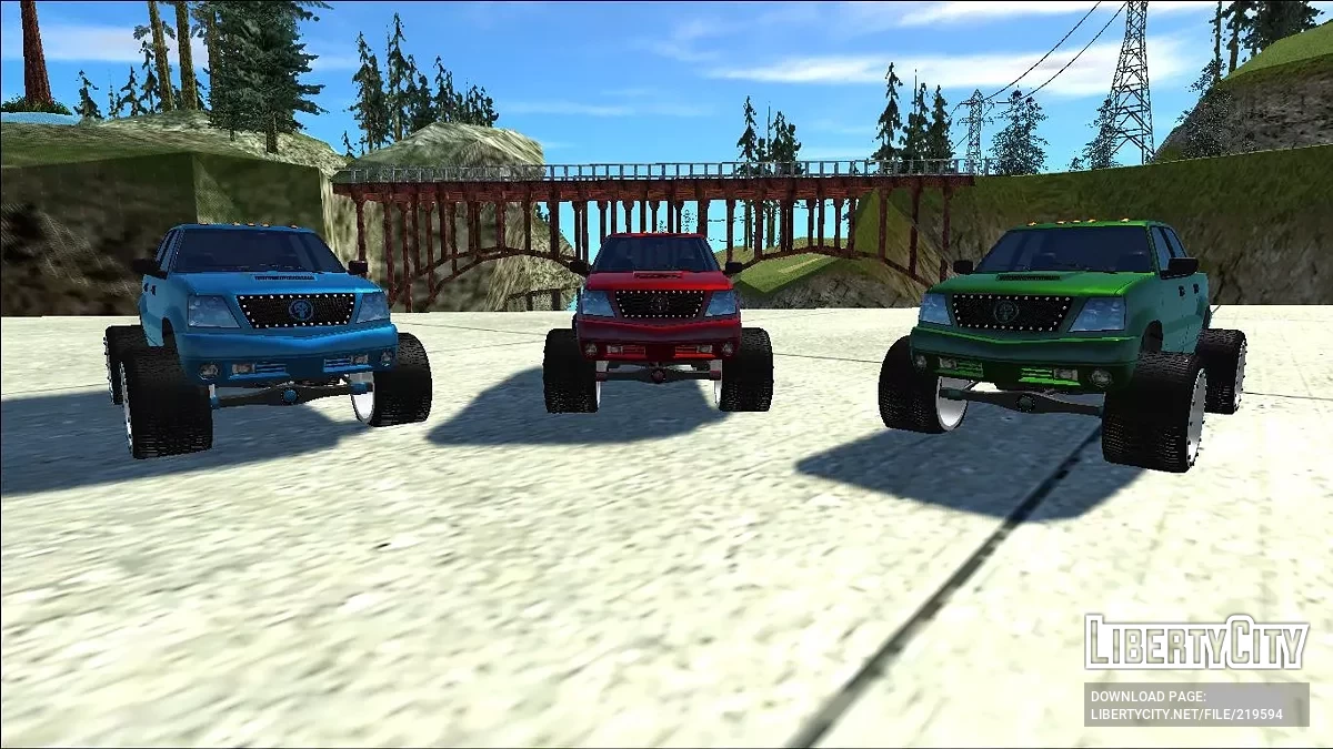 Cavalcade FXT Lifted / GTA San Andreas