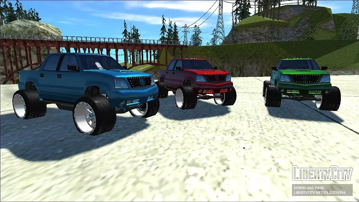 Cavalcade FXT Lifted / GTA San Andreas