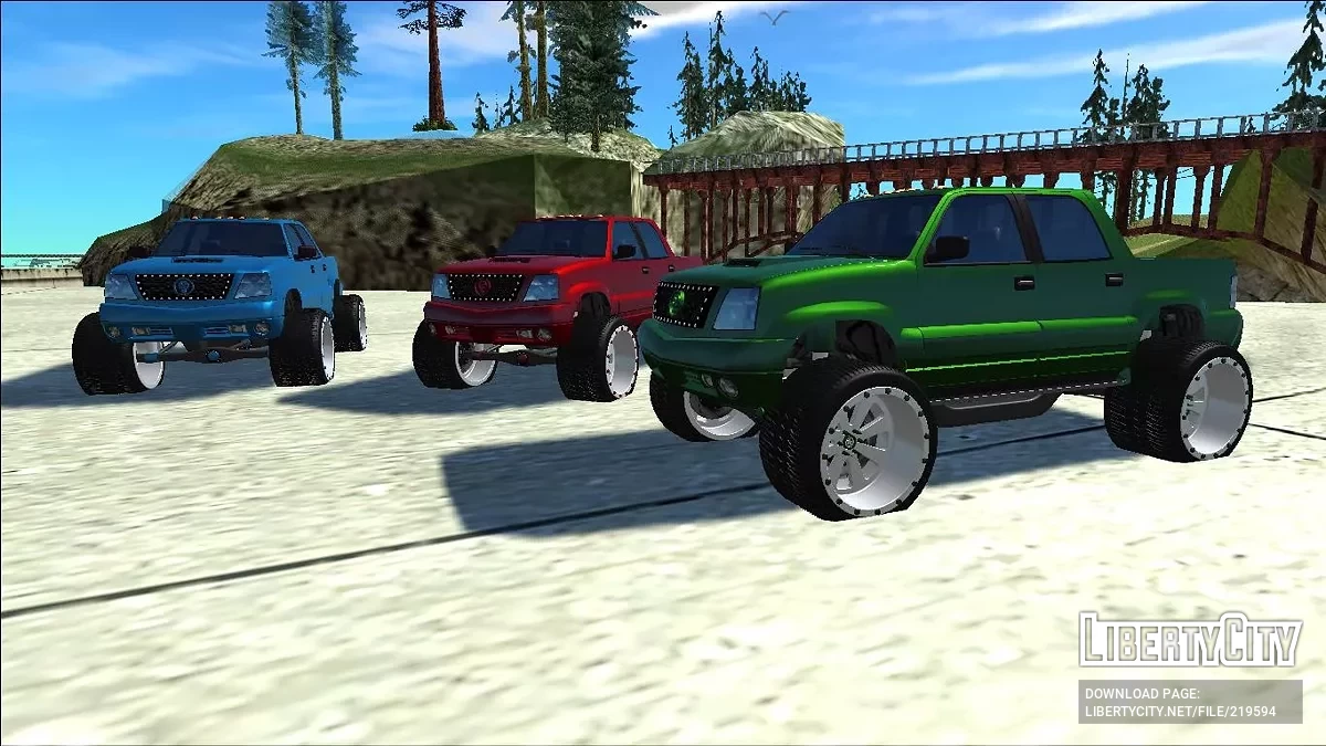 Cavalcade FXT Lifted / GTA San Andreas