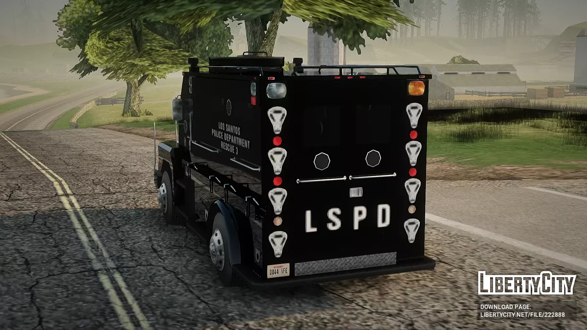 Lenco Bear Los Santos Police Department Rescue 3 / GTA San Andreas