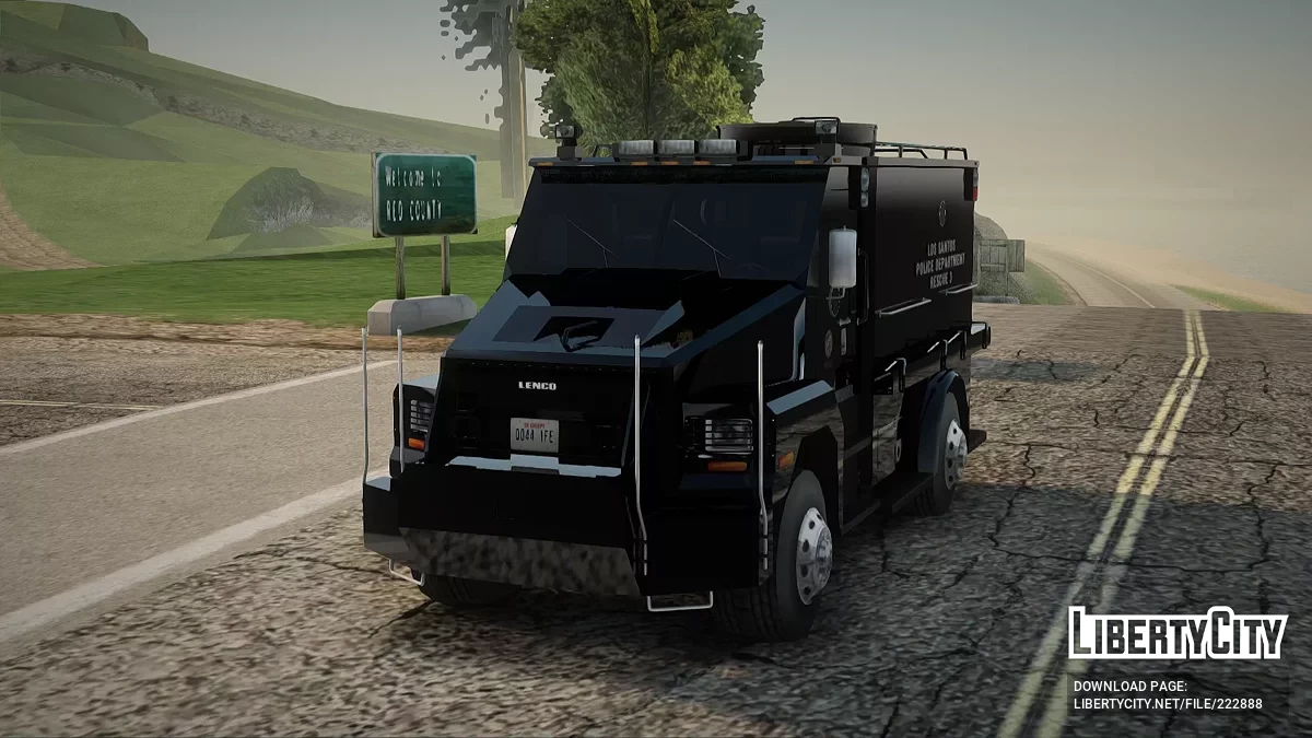 Lenco Bear Los Santos Police Department Rescue 3 / GTA San Andreas