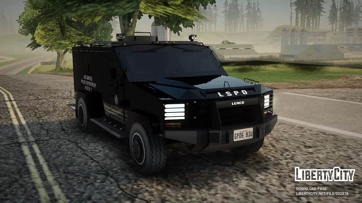 Lenco Los Santos Police Department Rescue 3 / GTA San Andreas