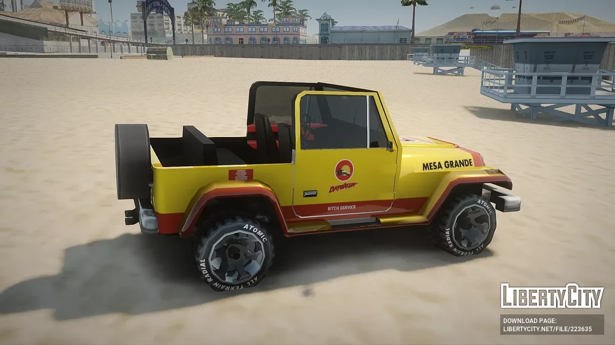 Mesa Grande Baywatch Service / GTA San Andreas