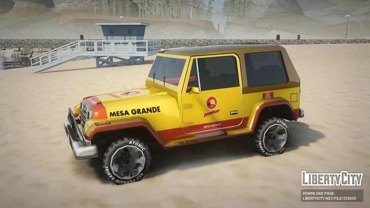 Mesa Grande Baywatch Service / GTA San Andreas