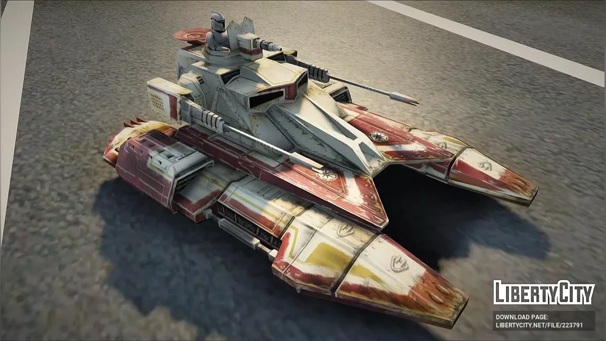 TX-130 из Star Wars / GTA San Andreas