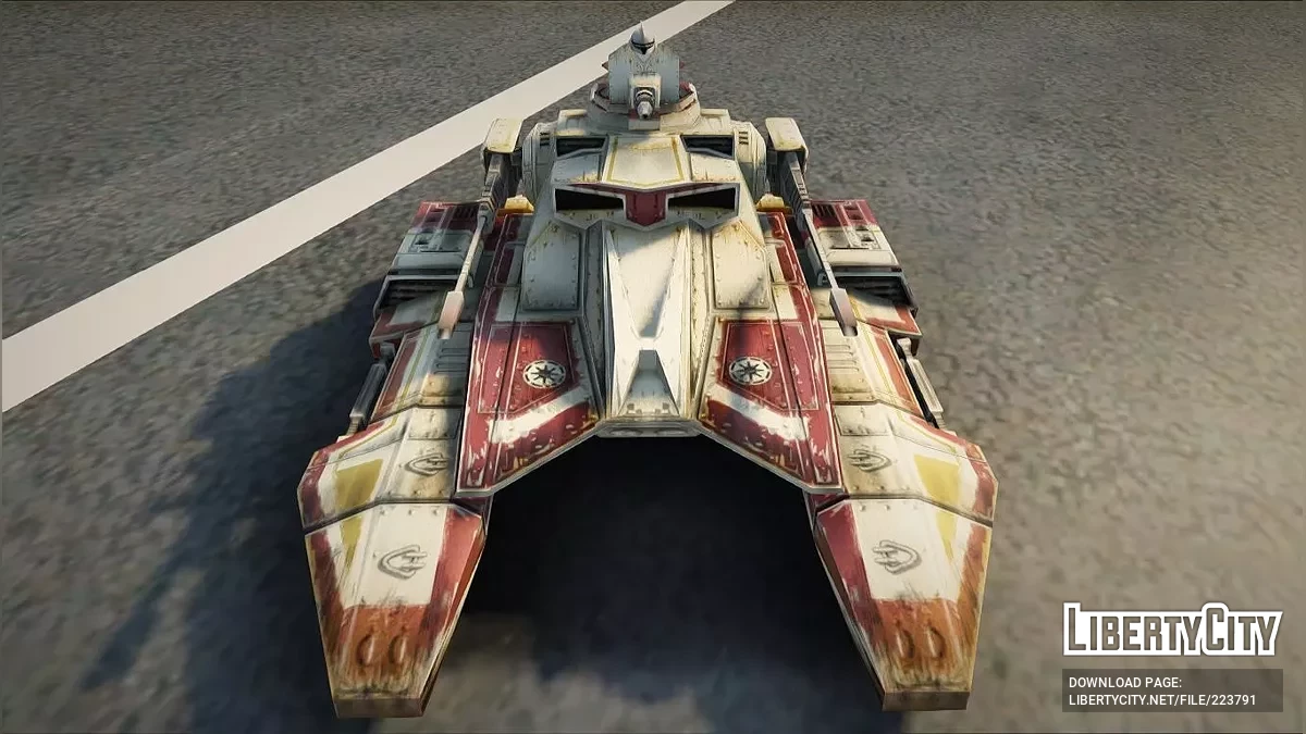 TX-130 из Star Wars / GTA San Andreas