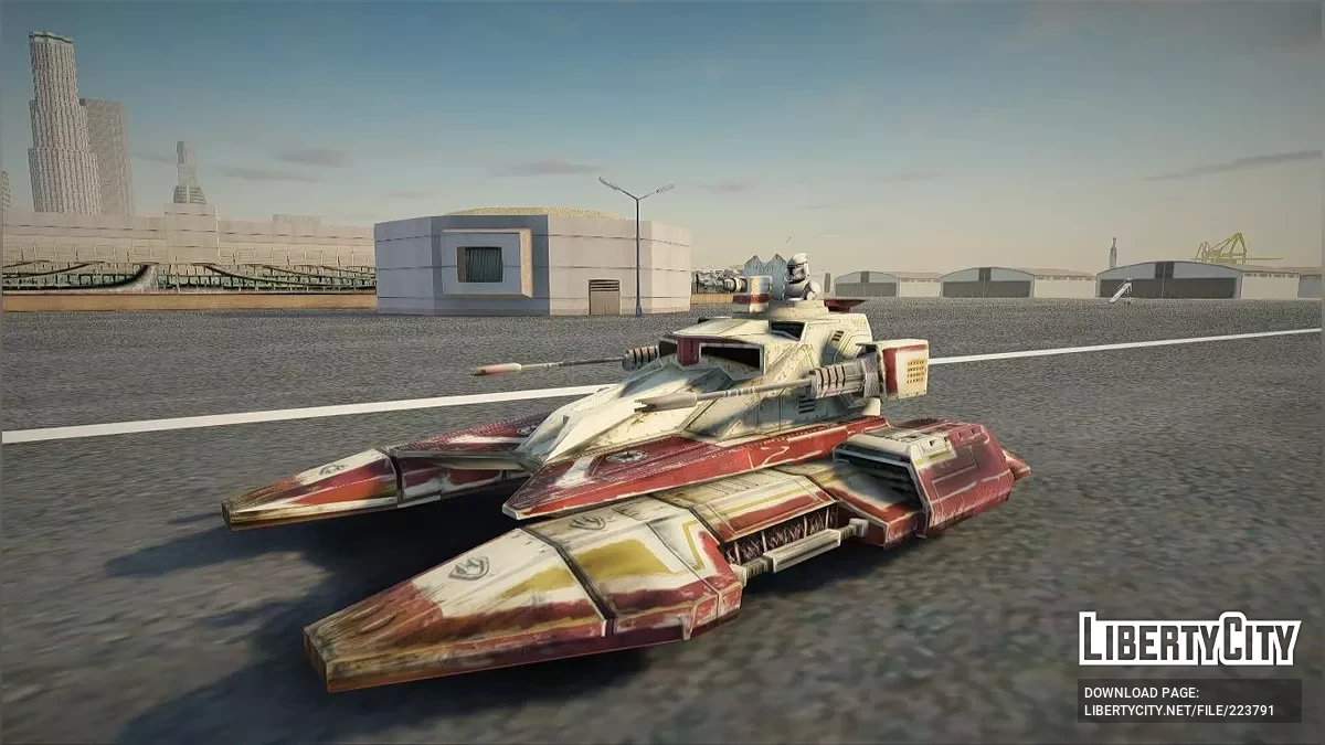 TX-130 из Star Wars / GTA San Andreas