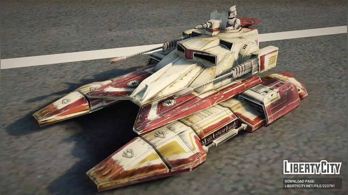 TX-130 из Star Wars / GTA San Andreas