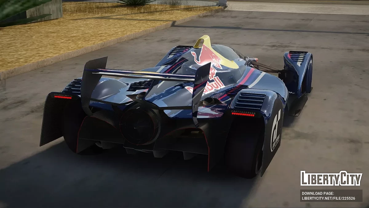 GT Red Bull X10 Sebastian Vettel / GTA San Andreas