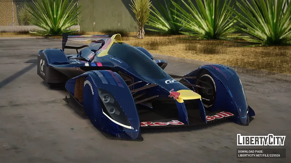 GT Red Bull X10 Sebastian Vettel / GTA San Andreas