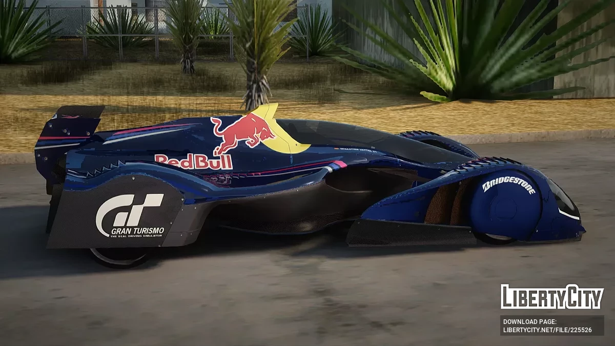GT Red Bull X10 Sebastian Vettel / GTA San Andreas
