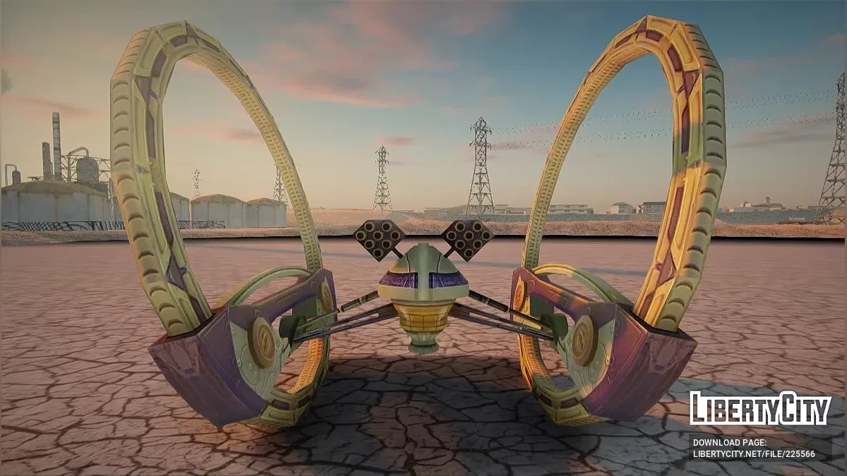 IG-227 Hailfire из «Звёздных войн» / GTA San Andreas