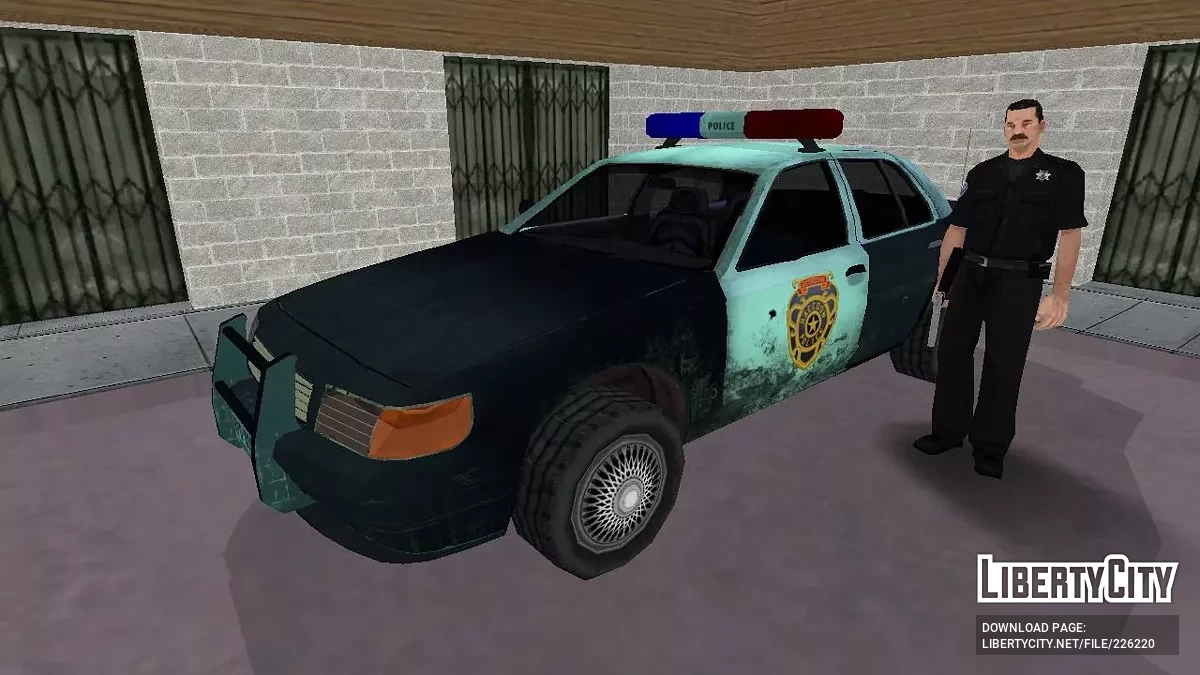 Полицейская машина из Resident Evil: Operation Raccoon City / GTA San Andreas