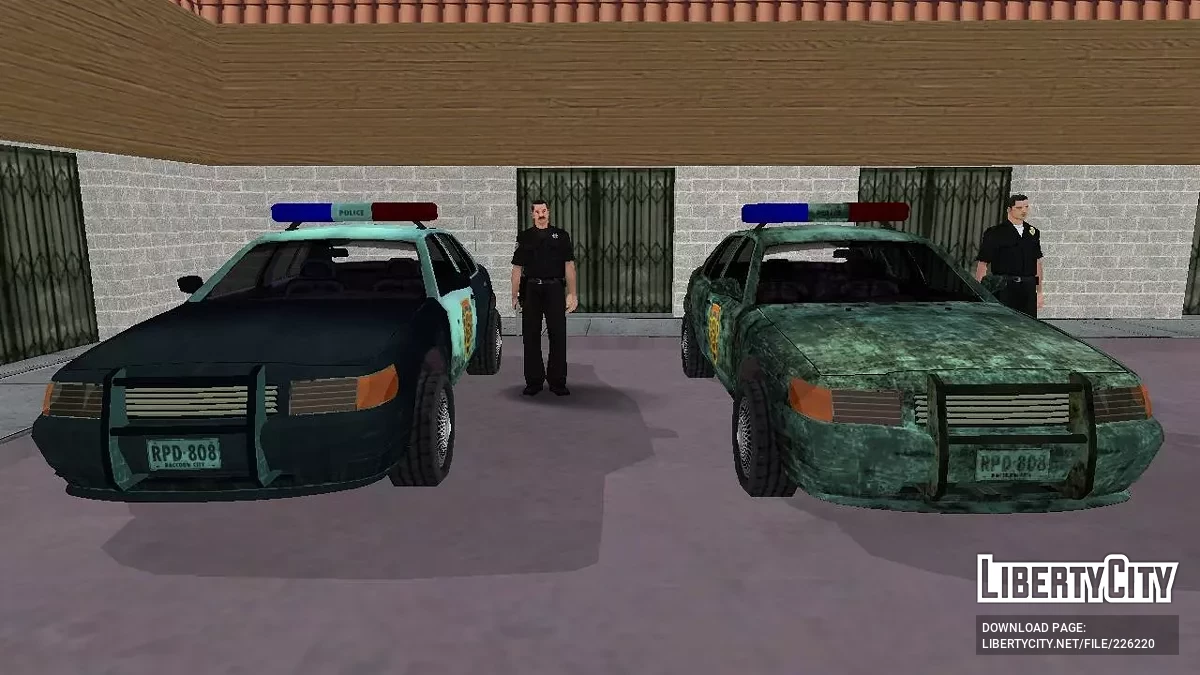 Полицейская машина из Resident Evil: Operation Raccoon City / GTA San Andreas