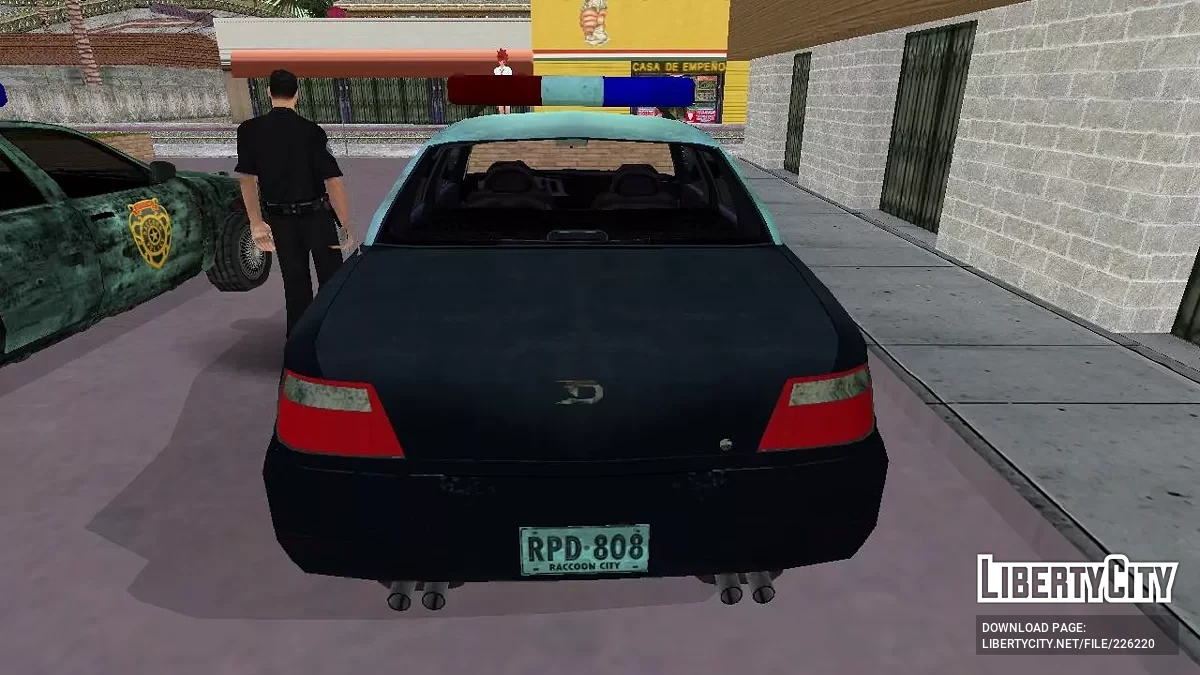Полицейская машина из Resident Evil: Operation Raccoon City / GTA San Andreas