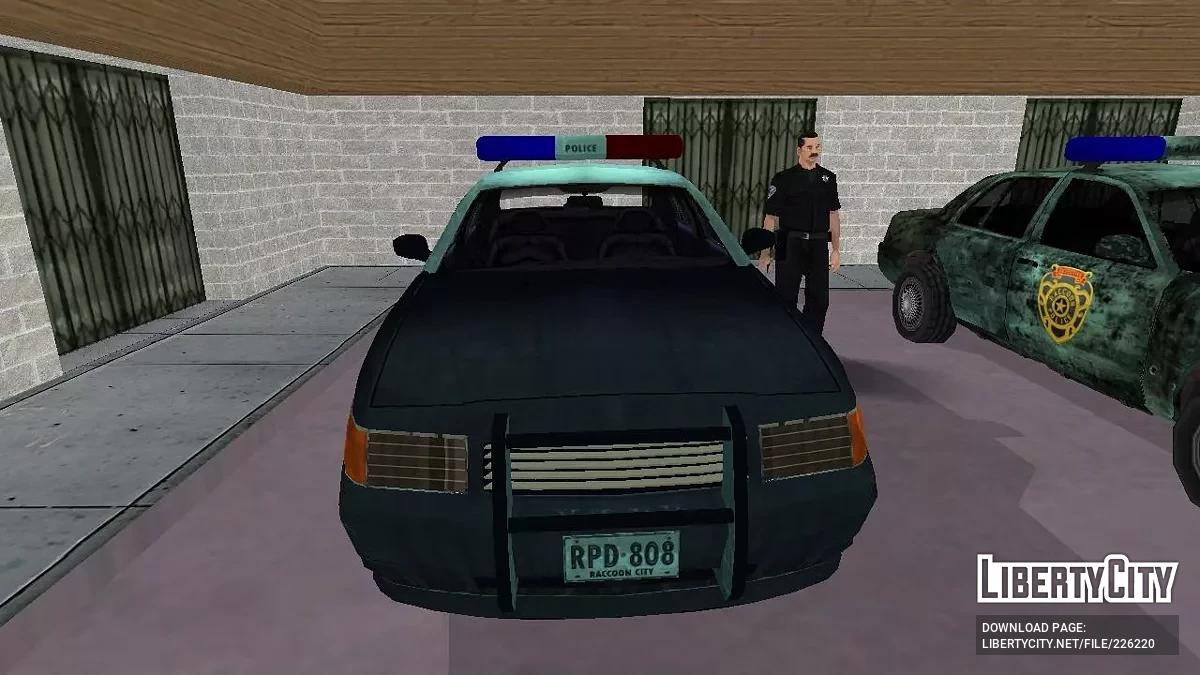 Полицейская машина из Resident Evil: Operation Raccoon City / GTA San Andreas
