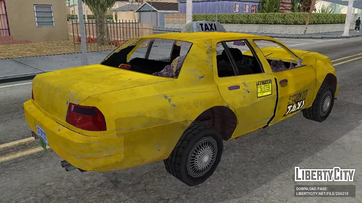 Такси из Resident Evil: Operation Raccoon City / GTA San Andreas