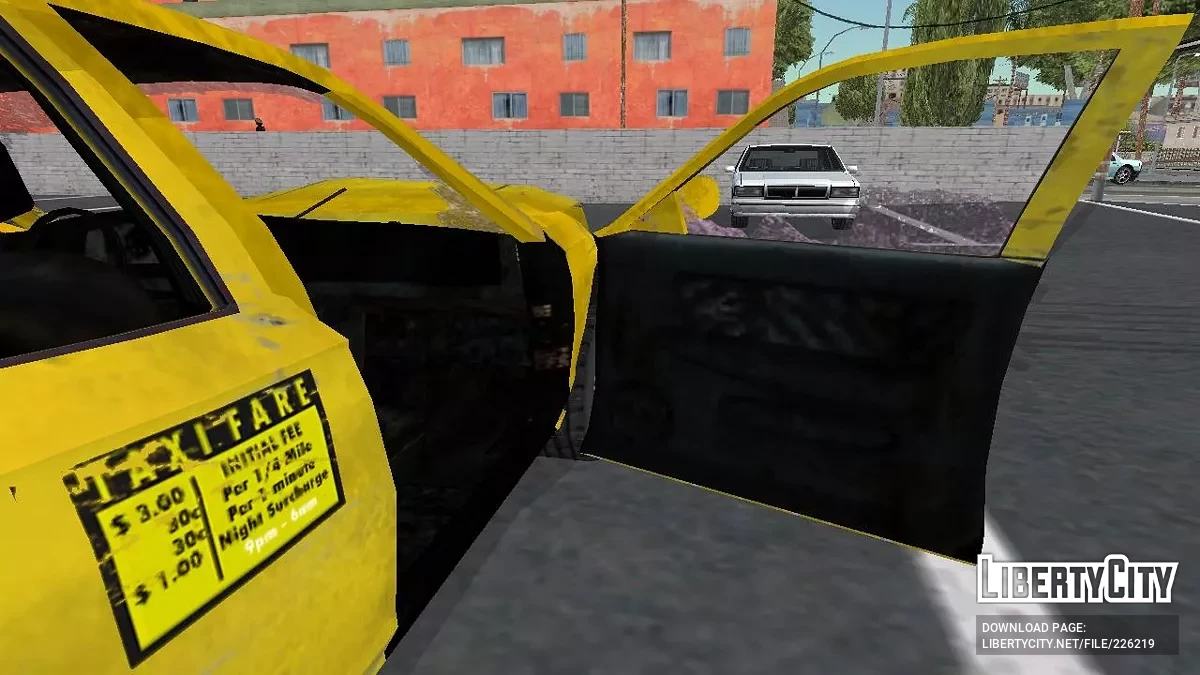 Такси из Resident Evil: Operation Raccoon City / GTA San Andreas