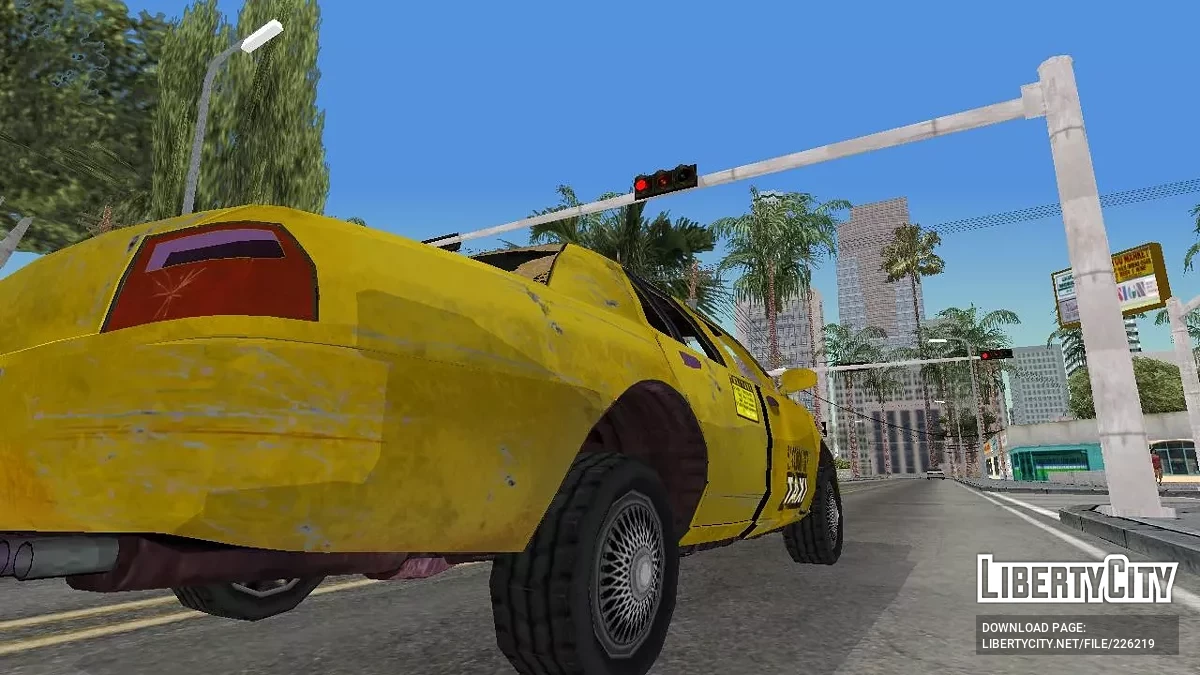 Такси из Resident Evil: Operation Raccoon City / GTA San Andreas