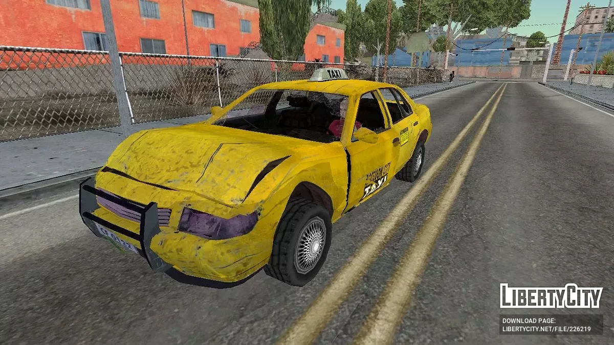 Такси из Resident Evil: Operation Raccoon City / GTA San Andreas