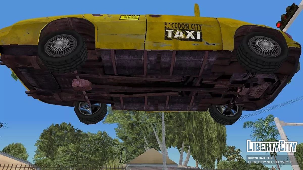 Такси из Resident Evil: Operation Raccoon City / GTA San Andreas