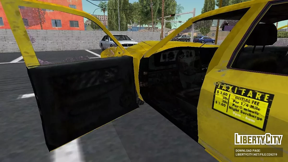 Такси из Resident Evil: Operation Raccoon City / GTA San Andreas