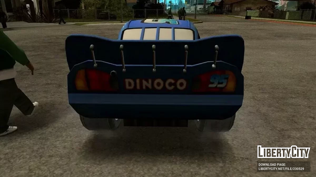 Lightning McQueen Dinoco / GTA San Andreas