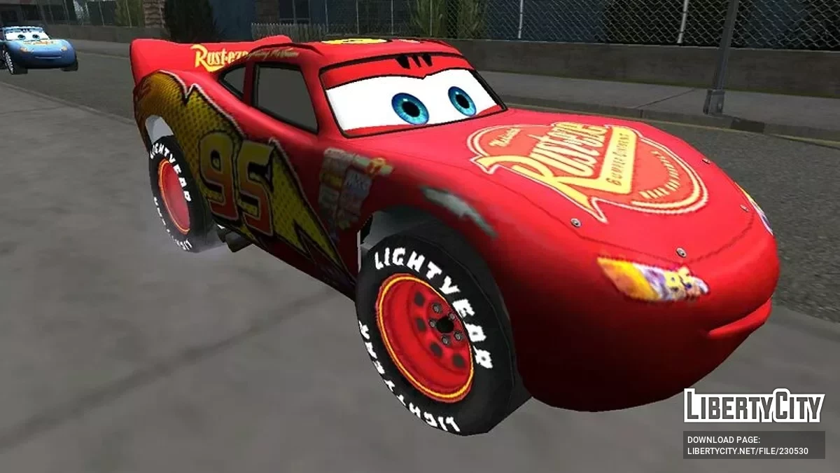 Lightning McQueen / GTA San Andreas