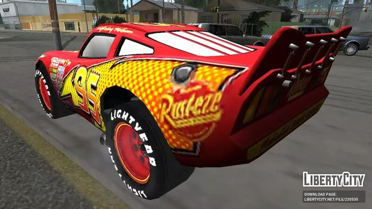 Lightning McQueen / GTA San Andreas