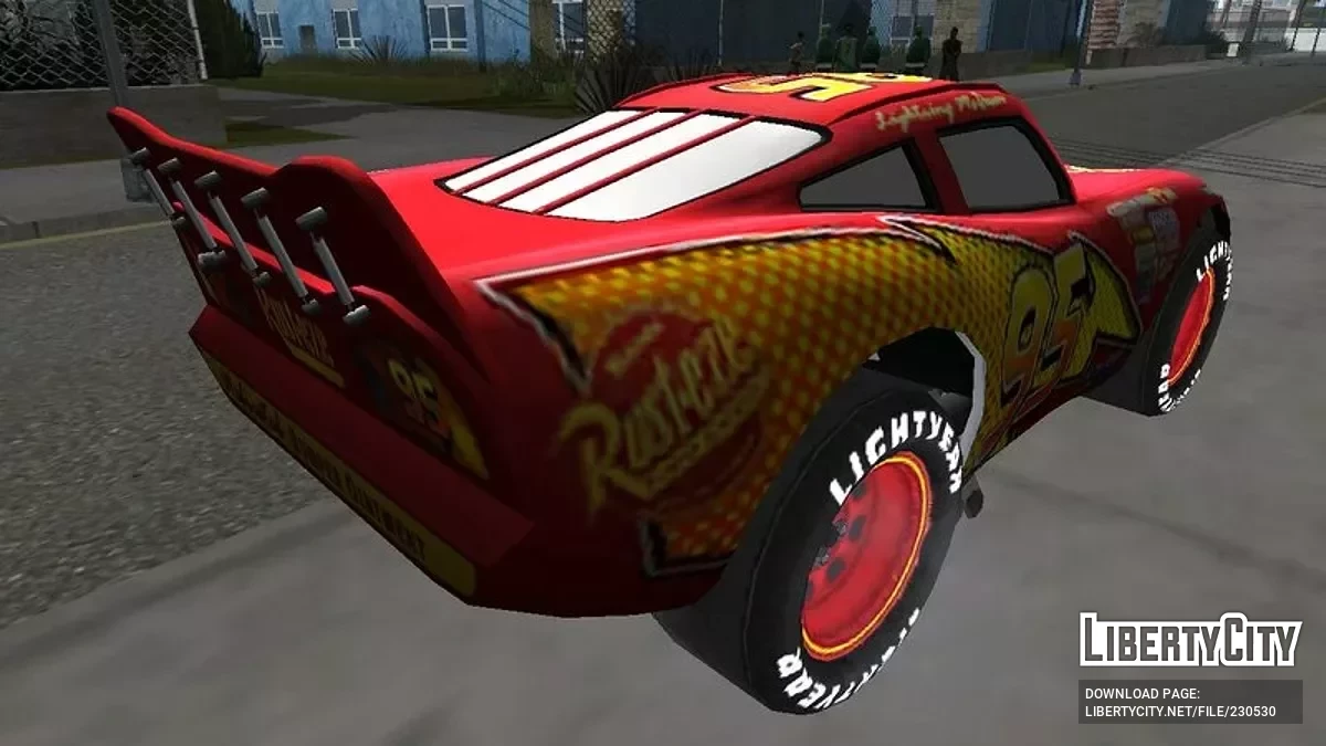 Lightning McQueen / GTA San Andreas