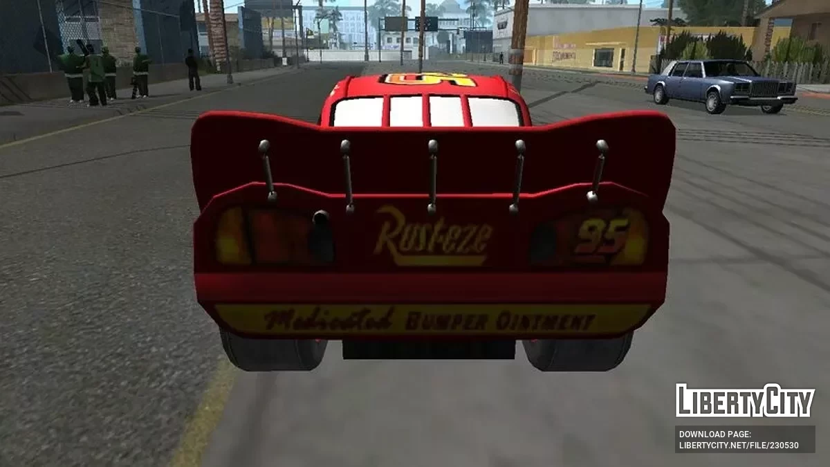 Lightning McQueen / GTA San Andreas