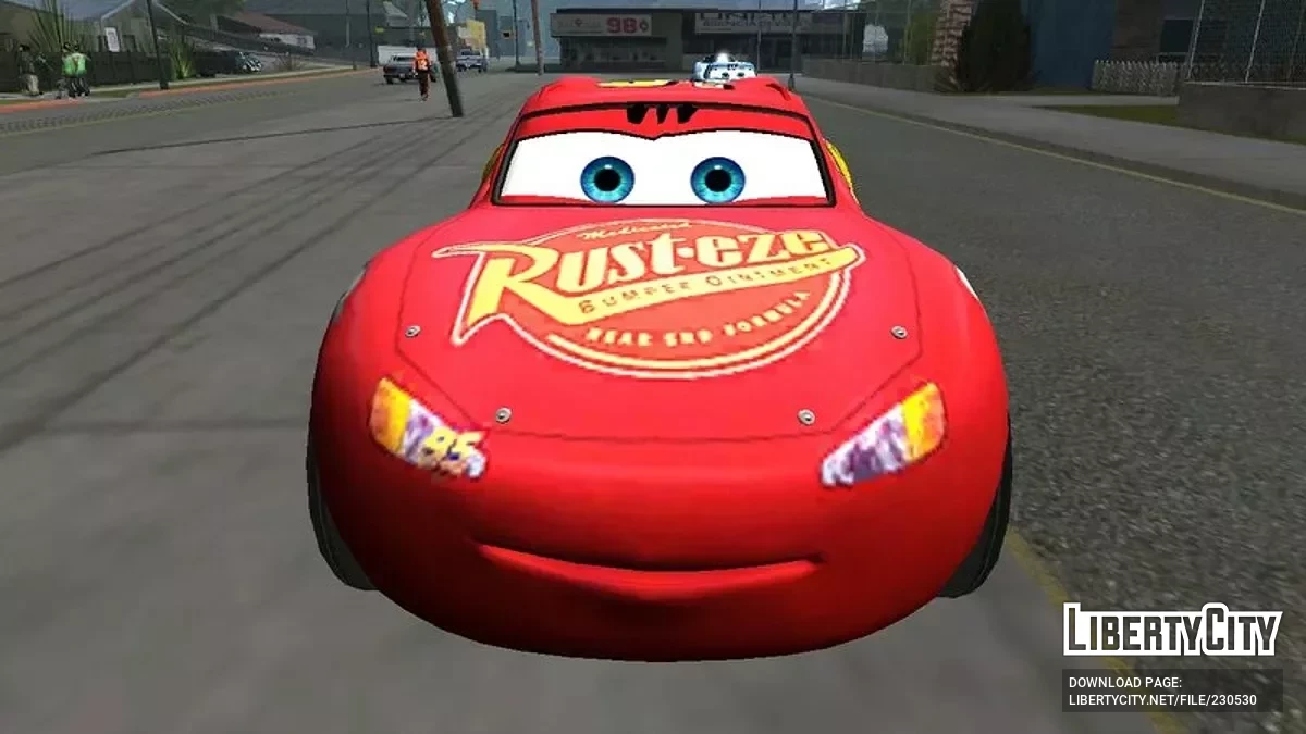 Lightning McQueen / GTA San Andreas