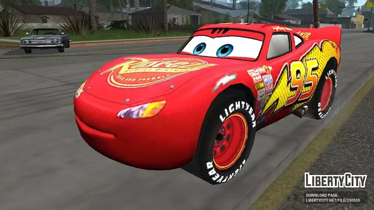 Lightning McQueen / GTA San Andreas