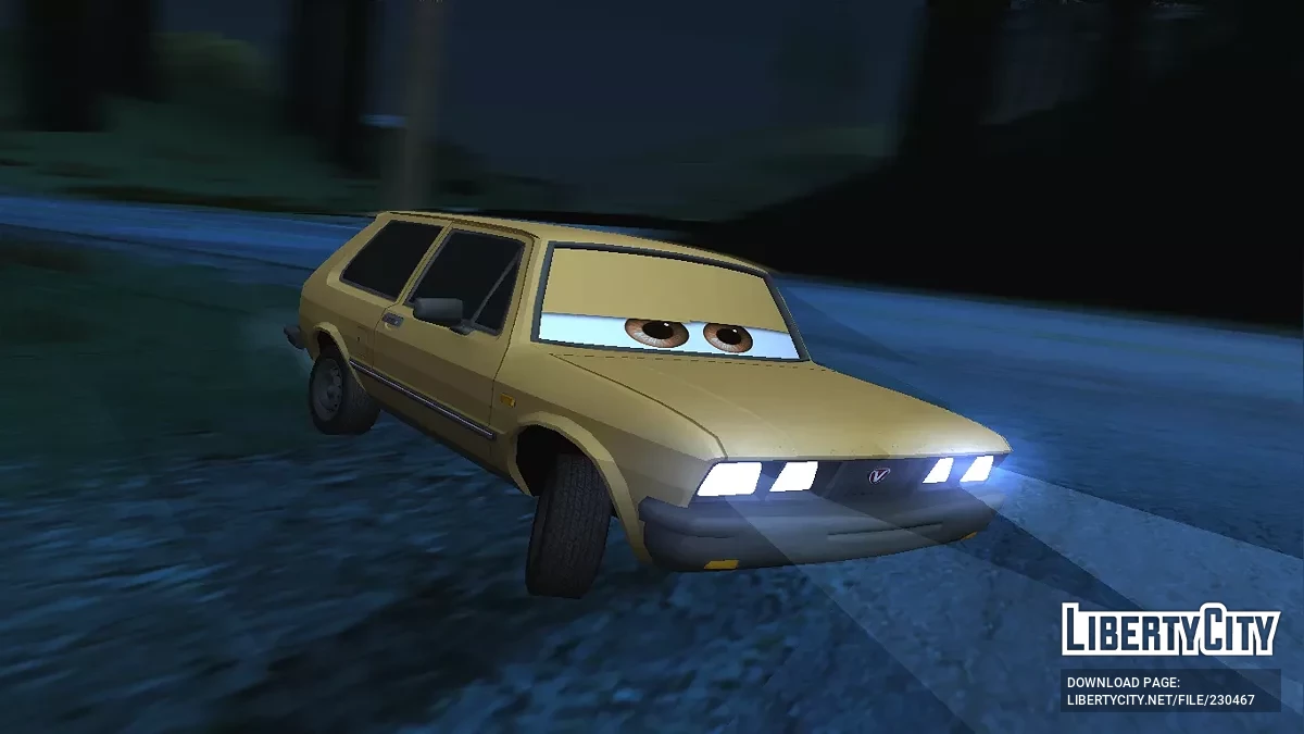 Victor Hugo / Yugo из Cars 2 / GTA San Andreas