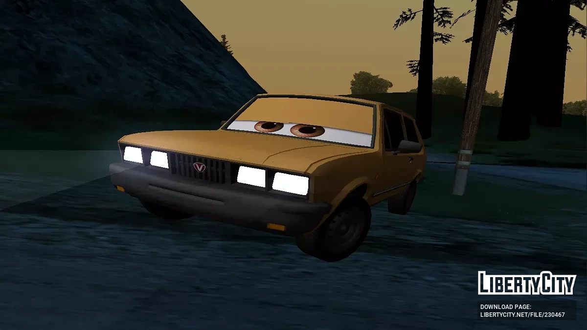 Victor Hugo / Yugo из Cars 2 / GTA San Andreas