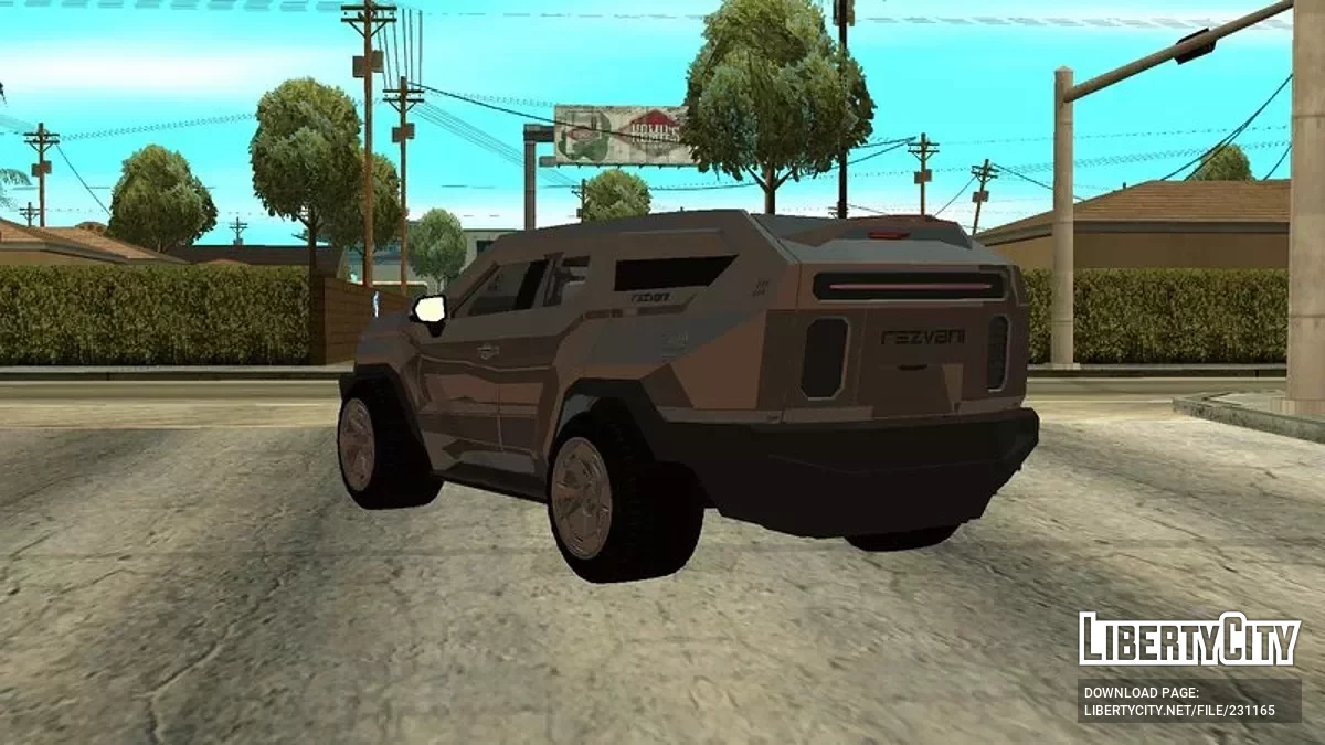 Rezvani Vengeance / GTA San Andreas