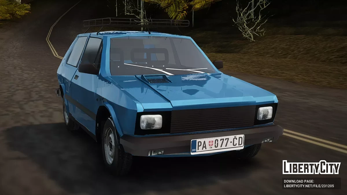 Yugo Koral 45A / GTA San Andreas