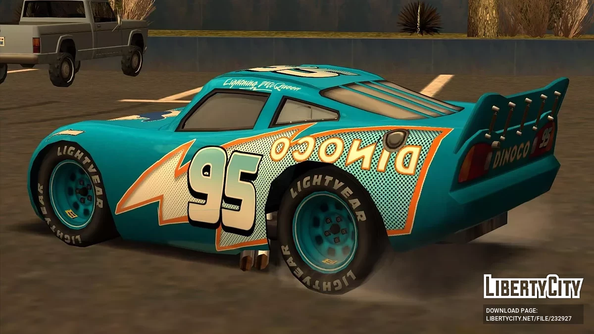 Dinoco Lighting McQueen / GTA San Andreas