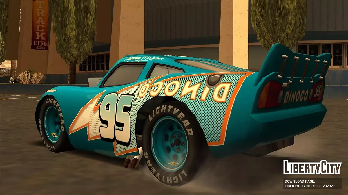 Dinoco Lighting McQueen / GTA San Andreas