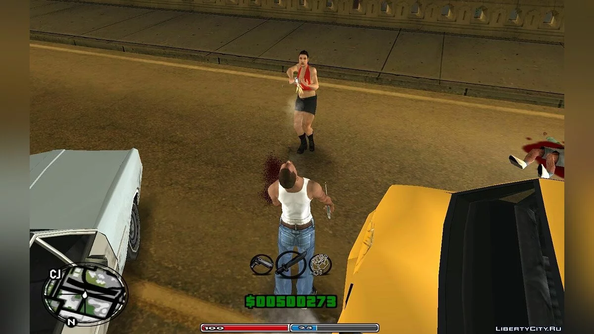 CLEO HUD by Cameron Rosewood / GTA San Andreas