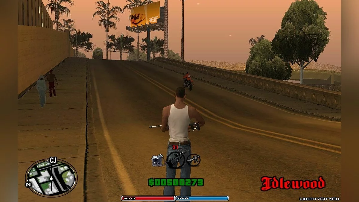 CLEO HUD by Cameron Rosewood / GTA San Andreas