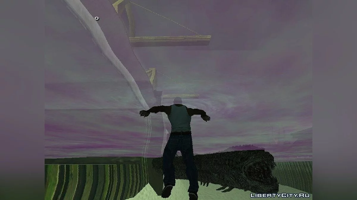 Монстр из  Gears of War 2 / GTA San Andreas