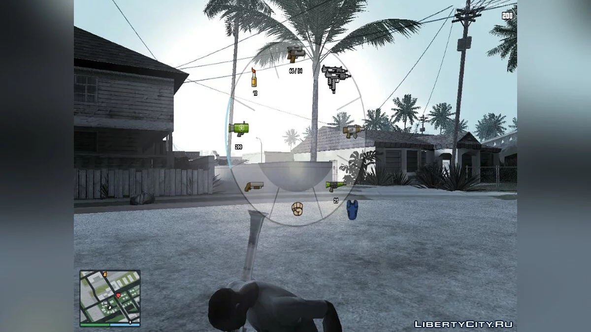 GTA Chinatown Wars Weapon Icons For GTA V Hud By DK22PAC / GTA San Andreas