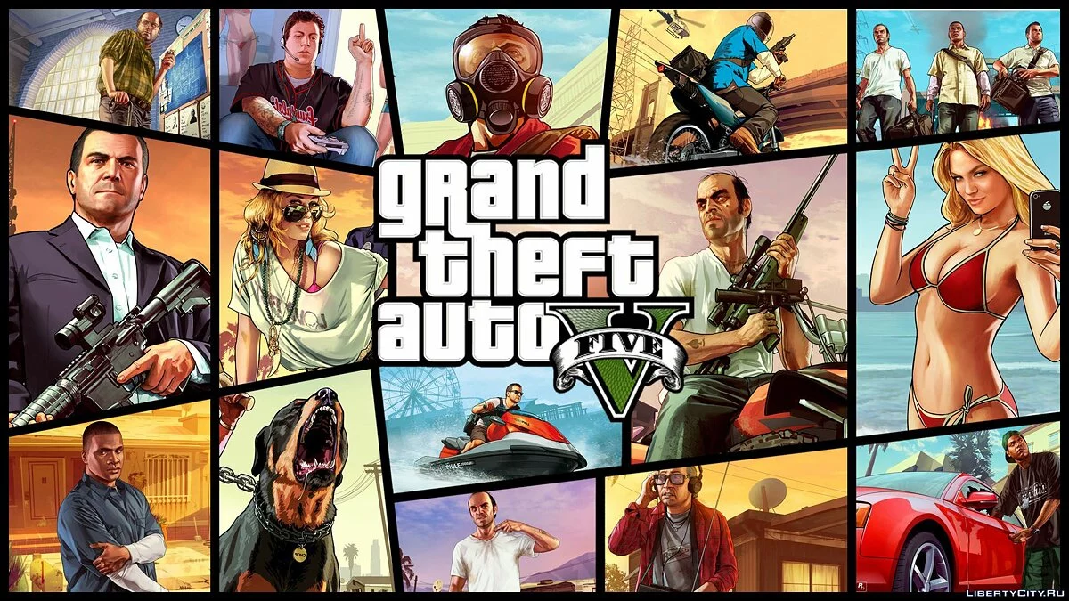 GTA V Loadscreens / GTA San Andreas