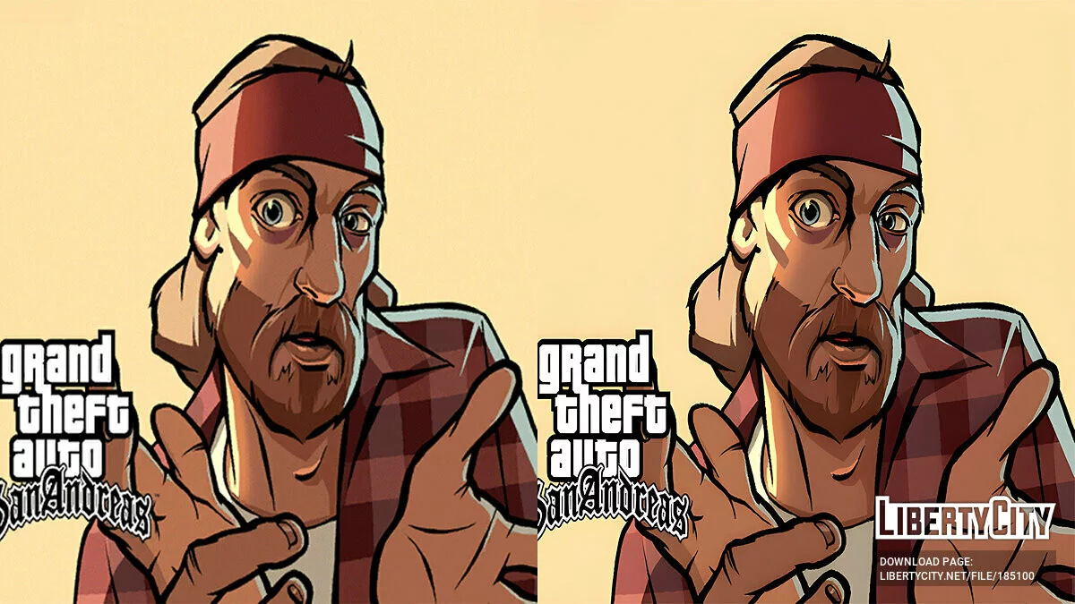 Загрузочные экраны в HD качестве / GTA San Andreas