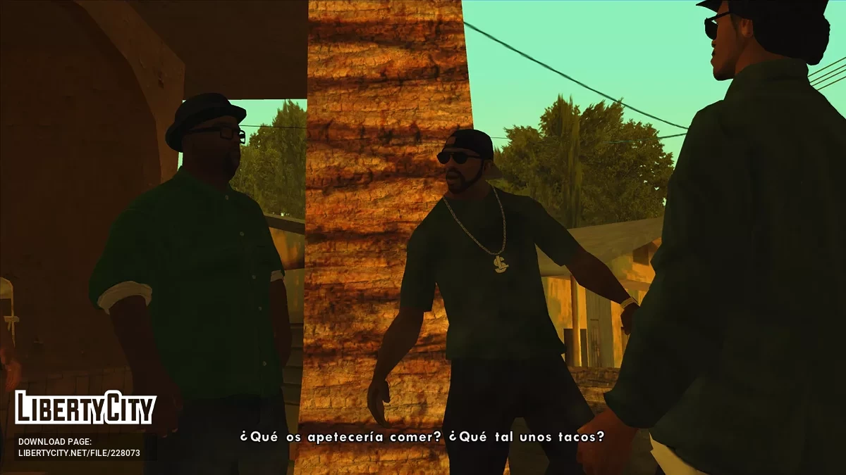 Improved Mobile HUD & Subtitles / GTA San Andreas